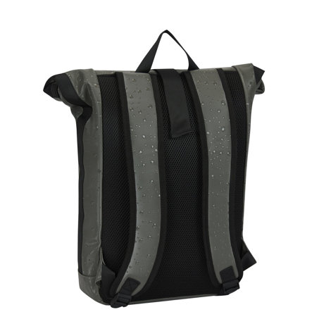 Rucsac New Rebels Droplets-New York Rolltop,  30/12/43 Cm,  Antracit