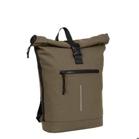 Rucsac New Rebels Mart New-York Rolltop, 30/12/43 Cm, Olive