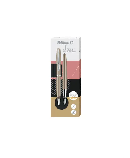Set Pix + Stilou K/P36 Jazz Noble Elegance, in cutie eleganta, Taupe