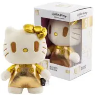 Figurina de plus Yume Toys DZNR - Hello Kitty Golden Edition, 18 cm