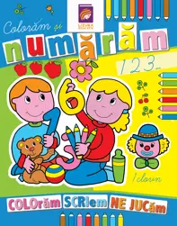 Coloram si numaram. Carte de colorat