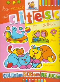 Eu invat sa citesc. Carte de colorat