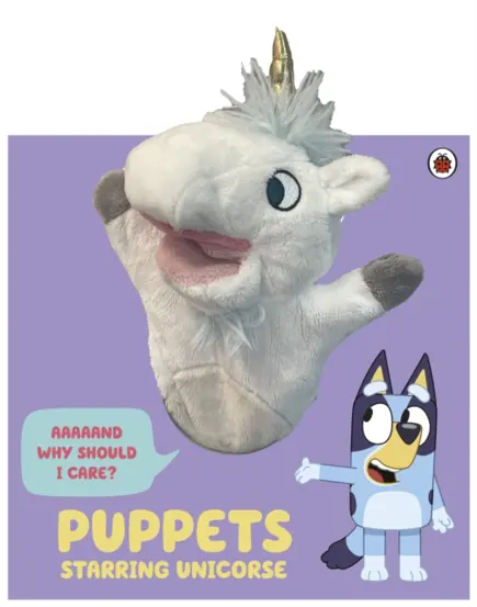 Bluey: Puppets: Starring Unicorse : A Puppet Play Book