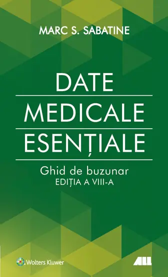 Date medicale esentiale. Ghid de buzunar (editia a 8-a)