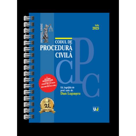 Codul de procedura civila Iulie 2025 (resigilat)