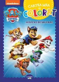 Patrula Catelusilor. Cartea mea de colorat. Misiune de salvare (resigilat)