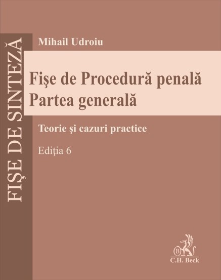 Fise de Procedura penala. Partea generala (resigilat)