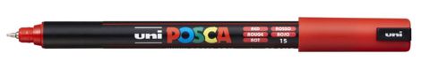 Marker Uni Posca PC 1MR vf 07-1mm Rosu