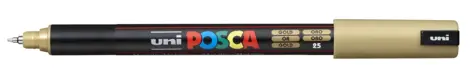 Marker Uni Posca PC 1MR vf 07-1mm Gold