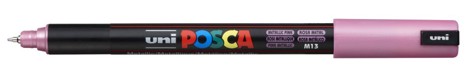Marker Uni Posca PC 1MR vf 07-1mm Roz Metalic