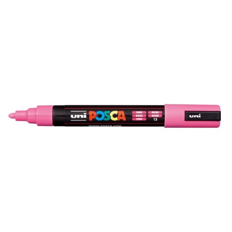 Marker Uni Posca PC 5M vf 18-25 mm Roz