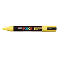 Marker Uni Posca PC 5M vf 18-25 mm Galben