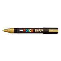 Marker Uni Posca PC 5M vf 18-25 mm Gold
