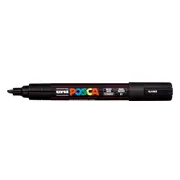 Marker Uni Posca PC 5M vf 18-25 mm Negru