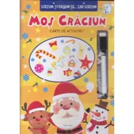Scriem, stergem si... iar scriem. Mos Craciun, carte cu activitati