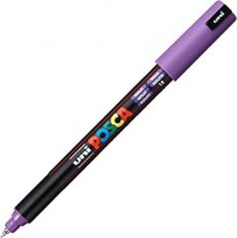 Marker Uni Posca PC 1MR vf 07-1mm Violet