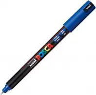 Marker Uni Posca PC 1MR vf 07-1mm Albastru