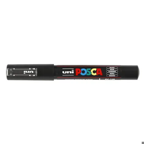 Marker Uni Posca PC 1M vf 07-1mm Negru