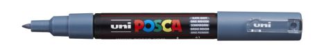 Marker Uni Posca PC 1M vf 0.7-1mm Gri piatra
