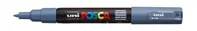 Marker Uni Posca PC 1M vf 0.7-1mm Gri piatra