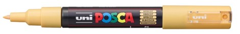 Marker Uni Posca PC 1M vf 0.7-1mm Portocaliu caisa