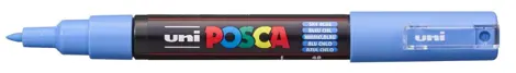 Marker Uni Posca PC 1M vf 0.7-1mm Sky Blue