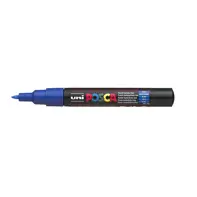 Marker Uni Posca PC 1M vf  07-1mm Albastru