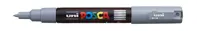 Marker Uni Posca PC 1M vf 0.7-1mm Gri