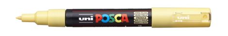 Marker Uni Posca PC 1M vf 0.7-1mm Galben