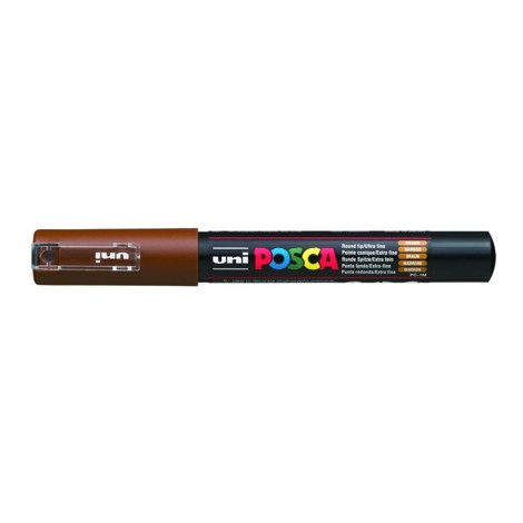 Marker Uni Posca PC 1M vf 07-1mm Maro