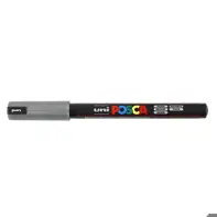 Marker Uni Posca PC 1M vf 07-1mm Silver