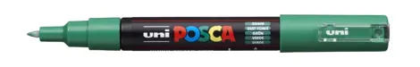Marker Uni Posca PC 1M vf 07-1mm Verde