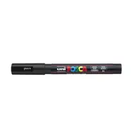 Marker Uni Posca PC 3M vf 09-13 mm Negru