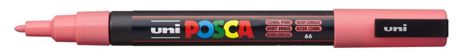 Marker Uni Posca PC 3M vf 0.9-1.3 mm Roz
