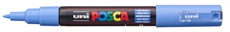 Marker Uni Posca PC 3M vf 0.9-1.3 mm Sky Blue