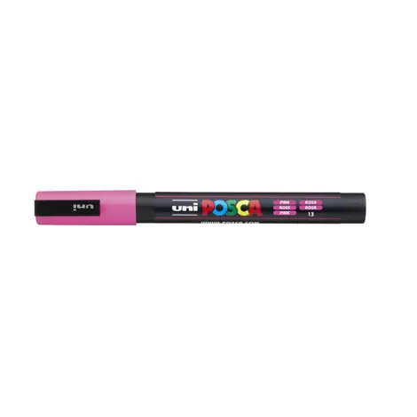 Marker Uni Posca PC 3M vf 09-13 mm Roz_2