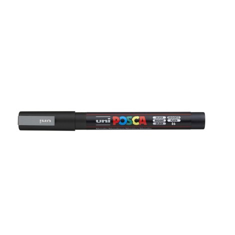Marker Uni Posca PC 3M vf 09-13 mm Silver