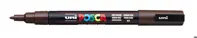 Marker Uni Posca PC 3M vf 0.9-1.3 mm Maro inchis