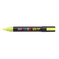 Marker Uni Posca PC 5M vf 1.8-2.5 mm Galben fluorescent
