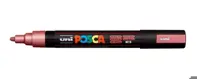 Marker Uni Posca PC 5M vf 1.8-2.5 mm rosu metalizat