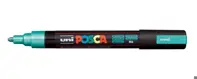 Marker Uni Posca PC 5M vf 1.8-2.5 mm Verde metalizat