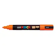 Marker Uni Posca PC 5M vf 18-25 mm Portocaliu inchis