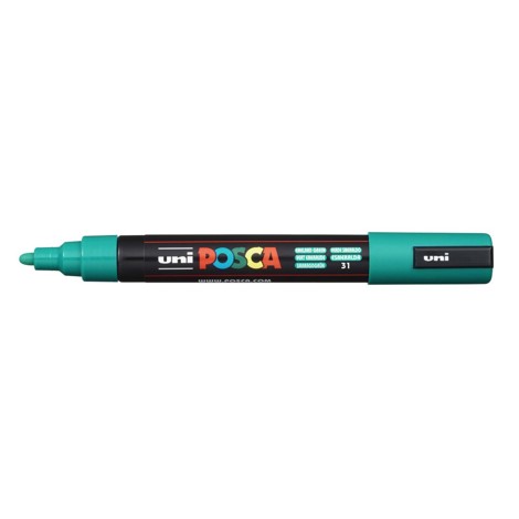 Marker Uni Posca PC 5M vf 1.8-2.5 mm Verde Smarald