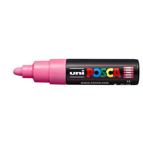 Marker Uni Posca PC 7M vf 4.5-5.5 mm Roz