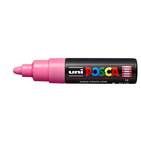 Marker Uni Posca PC 7M vf 4.5-5.5 mm Roz