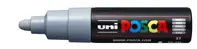 Marker Uni Posca PC 7M vf 4.5-5.5 mm Gri