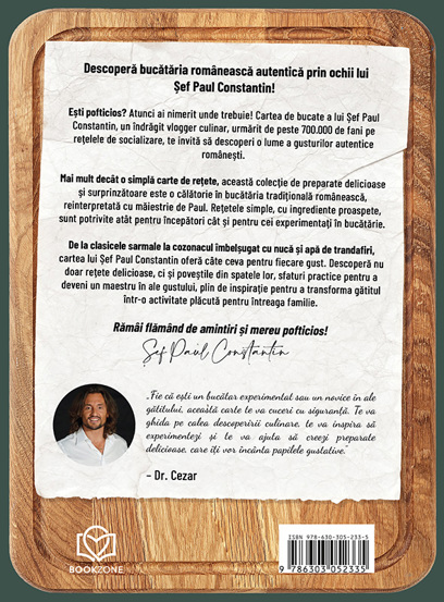 Pachet Sef Paul Constantin