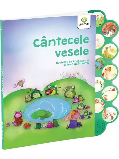 Cantecele vesele/ Cantecele copilariei cu sunete