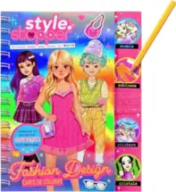 Fashion Design. Carte de colorat