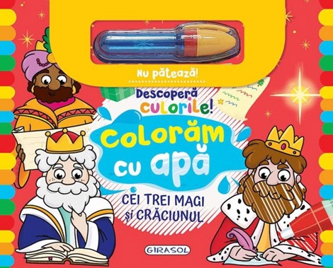 Descopera culorile! Cei trei magi si Craciunul